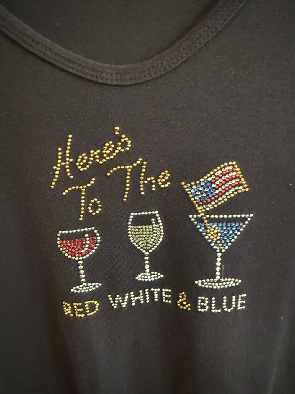 Cactus Bay Rhinestone Tee - Picture 2 of 4